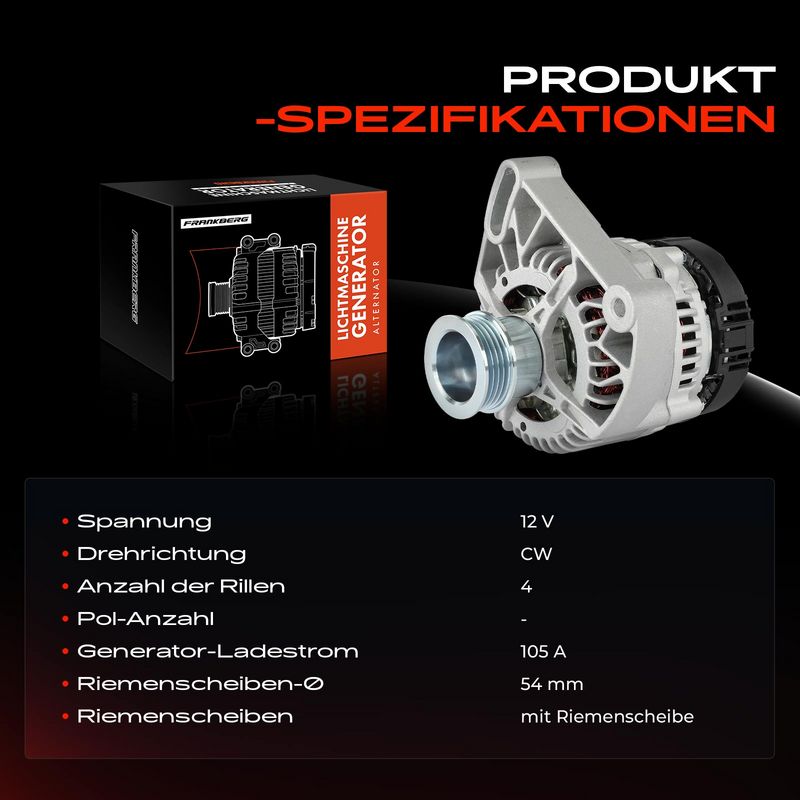 Frankberg 5481FB0032194 Alternator