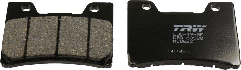 Bremsbelagsatz, Scheibenbremse