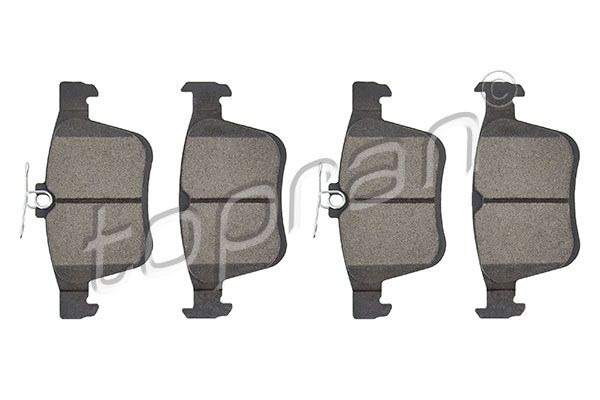 TOPRAN 115815 Brake Pad Set, disc brake