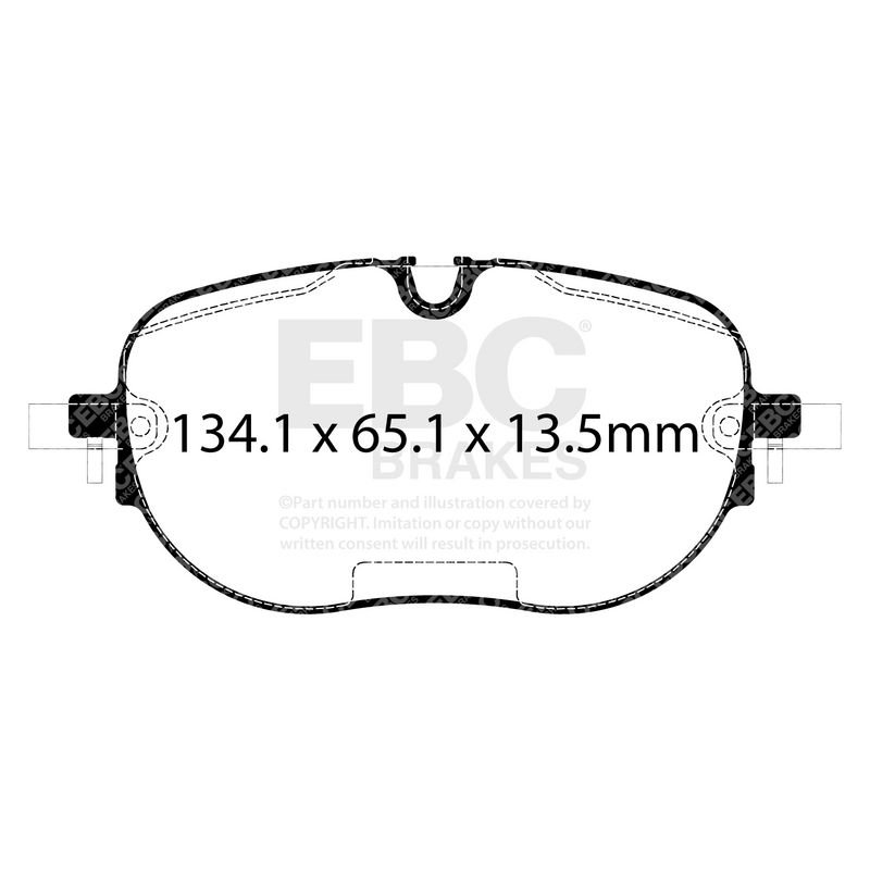 EBC Brakes Remblokkenset, schijfrem DP42446R