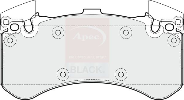 APEC Brake Pad Set, disc brake PAD1805B