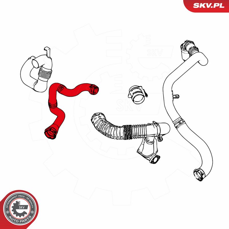 ESEN SKV 24SKV903 Charge Air Hose