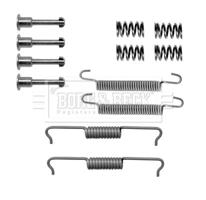 Borg & Beck fitting kit - shoes - BBK6177