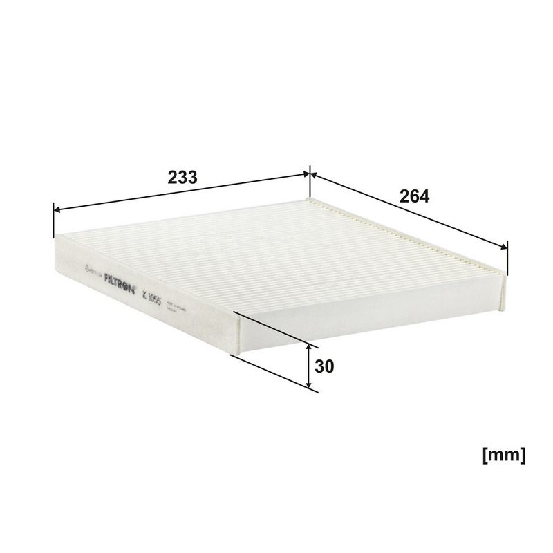 Filter, salongiõhk, FILTRON K 1055