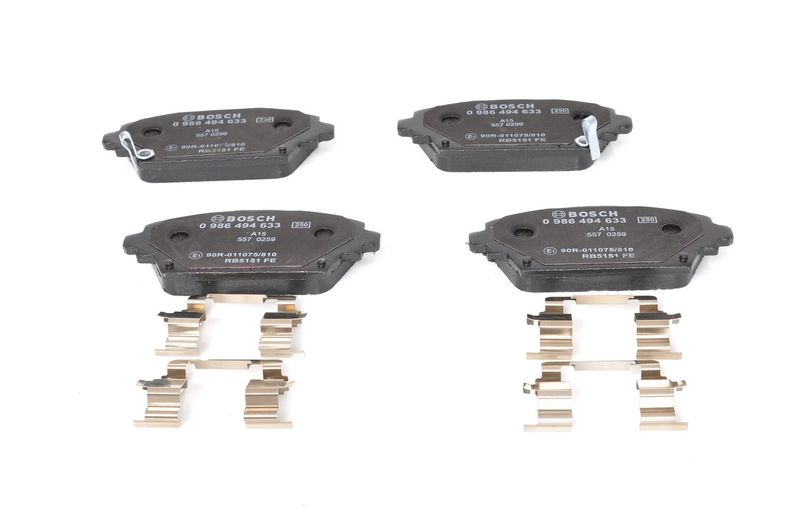 BOSCH 0 986 494 633 Brake Pad Set, disc brake