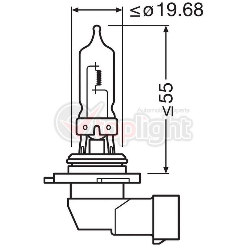 AE TOPLIGHT 39026 Bulb HB3 12V 60W