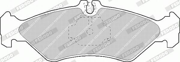 FERODO FVR1039 Brake Pad Set, disc brake