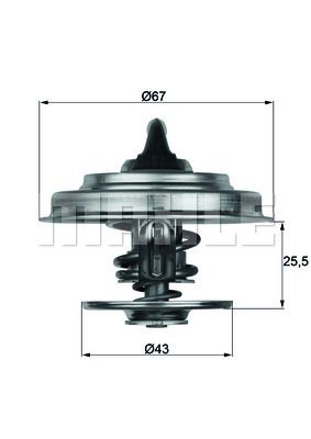 WILMINK GROUP termosztát, hűtőfolyadék WG1104802