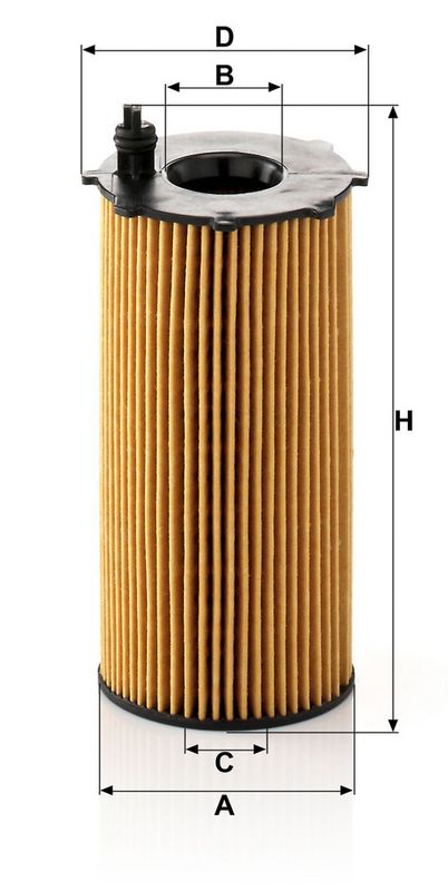 Õlifilter, MANN-FILTER HU 820, 2 x