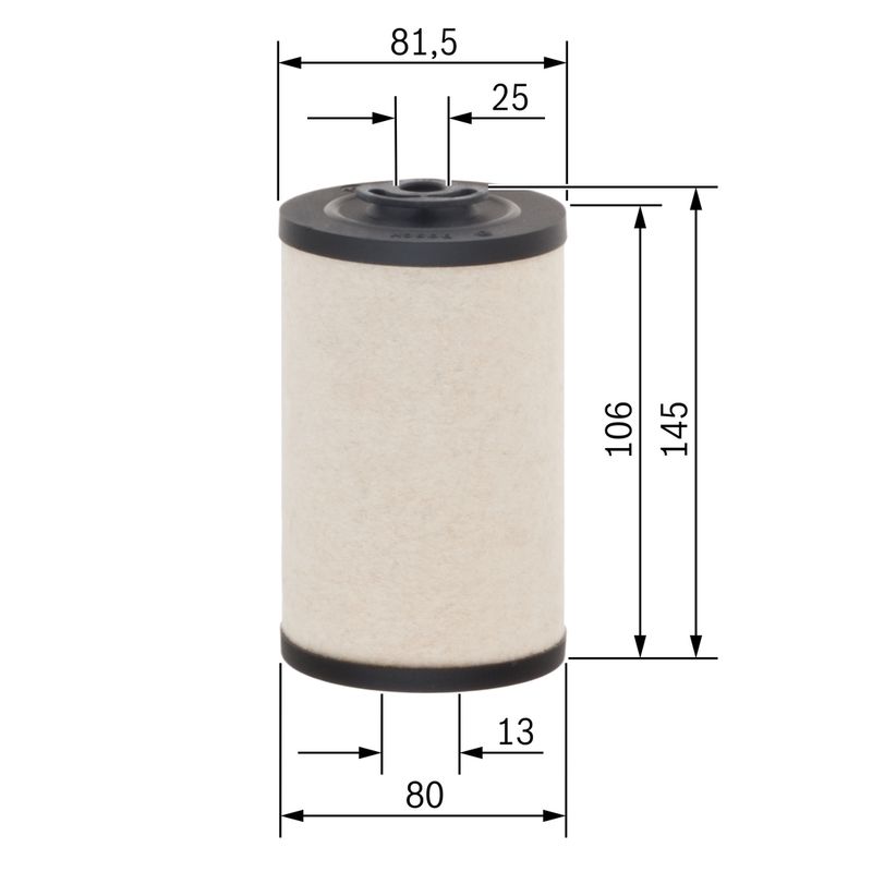 BOSCH 1457431326 - Fuel Filter