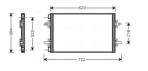 AVA QUALITY COOLING kondenzátor, klíma RTA5294