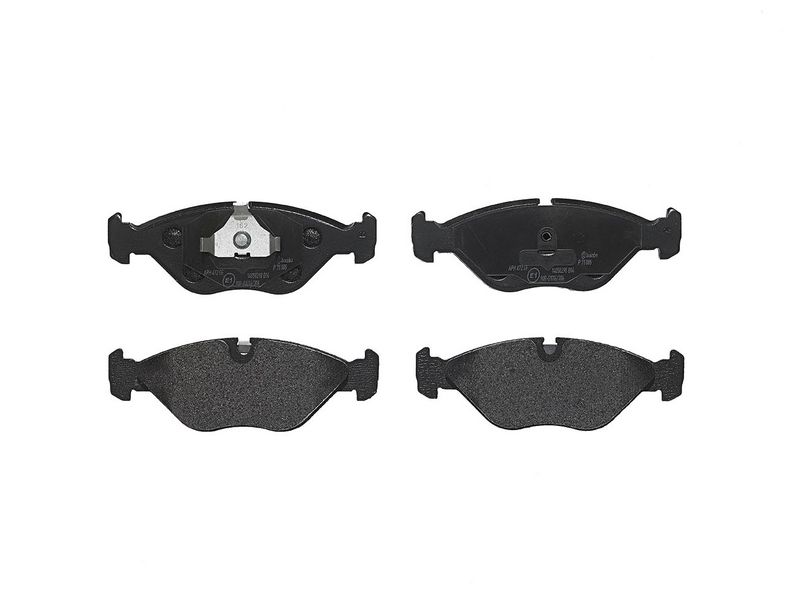 комплект спирачно феродо, дискови спирачки BREMBO