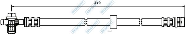 APEC Brake Hose BHO4065