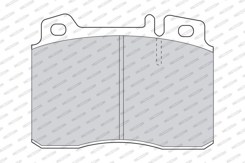 FERODO Plaquettes de frein à disque FDB1037