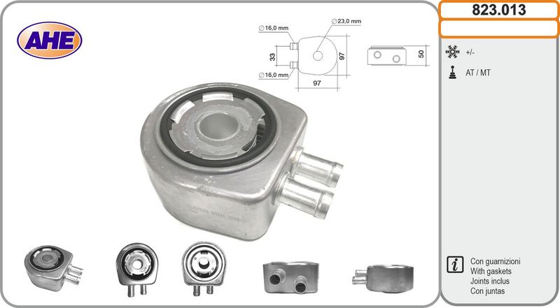 AHE Radiateur d'huile 823.013