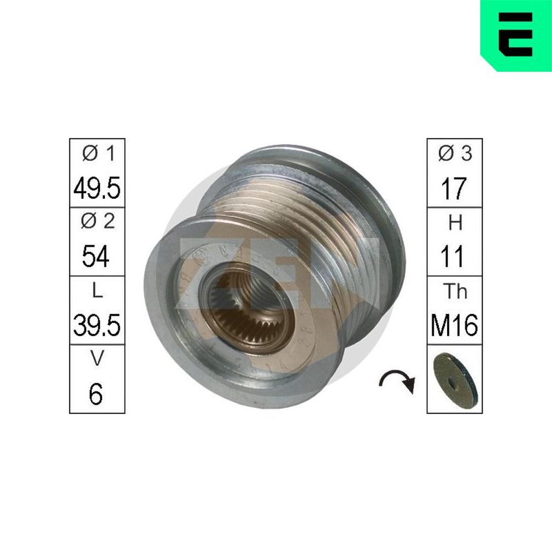 Механізм вільного ходу генератора, Era ZN5514