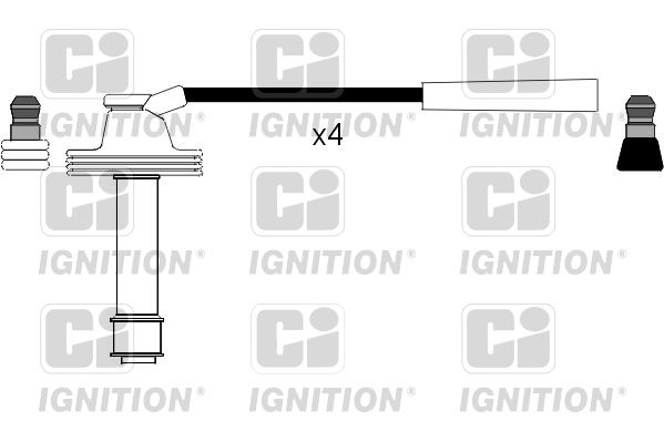 QUINTON HAZELL gyújtókábelkészlet XC865