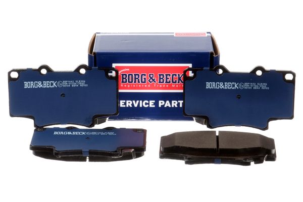 BORG & BECK fékbetétkészlet, tárcsafék BBP1442