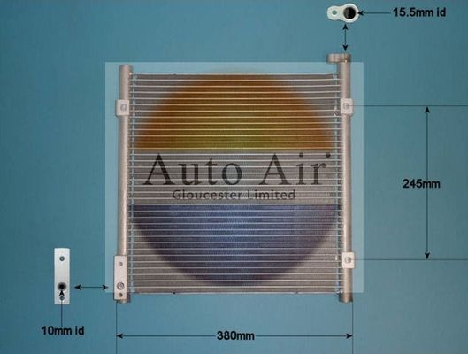 Auto Air Gloucester 16-5270 Condenser, air conditioning