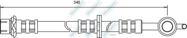 APEC Brake Hose BHO4097