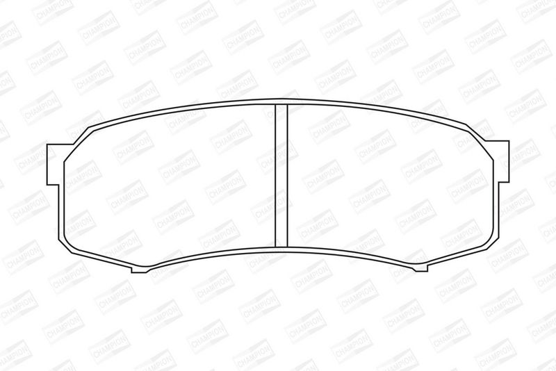 CHAMPION Plaquettes de frein à disque 572245CH