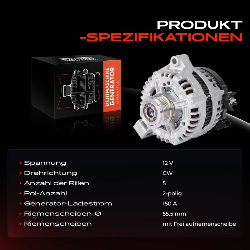 Frankberg 5481FB0032091 Alternator