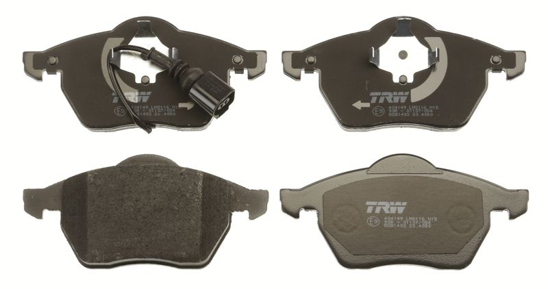 TRW GDB1403 Brake Pad Set, disc brake