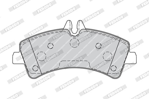 FERODO FVR1779 Brake Pad Set, disc brake