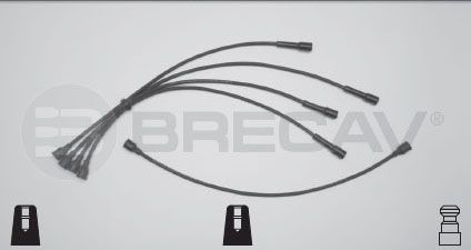 BRECAV 07.000 - Ignition Cable Kit