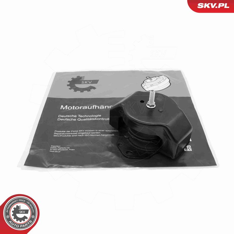 ESEN SKV 75SKV498 Mounting, engine