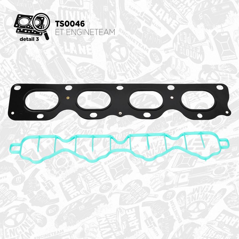 ET ENGINETEAM TS0046 Gasket Kit, cylinder head