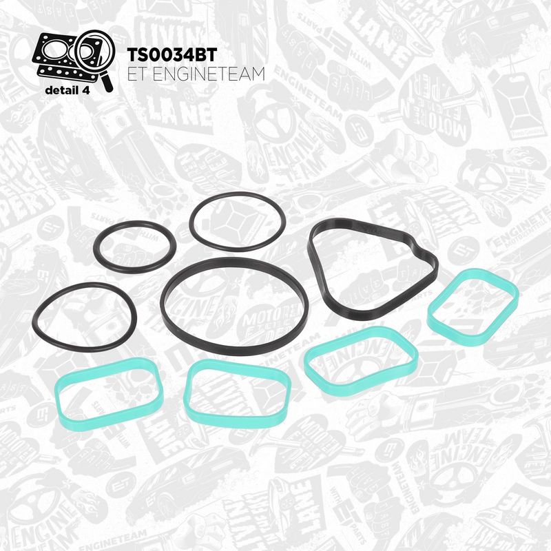 ET ENGINETEAM TS0034BT Gasket Kit, cylinder head