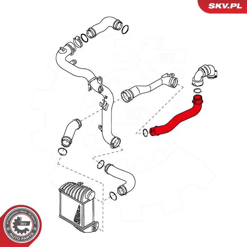 Laadimisõhu voolik, ESEN SKV 24SKV697
