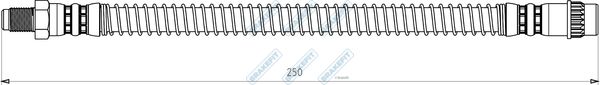 APEC Brake Hose BHO4166