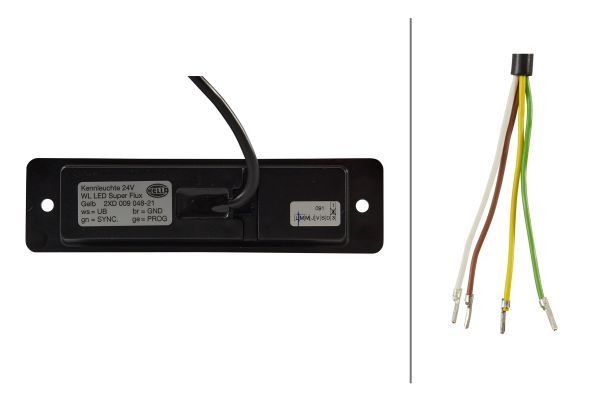 HELLA 2XD 009 048-211 Strobe-type Beacon