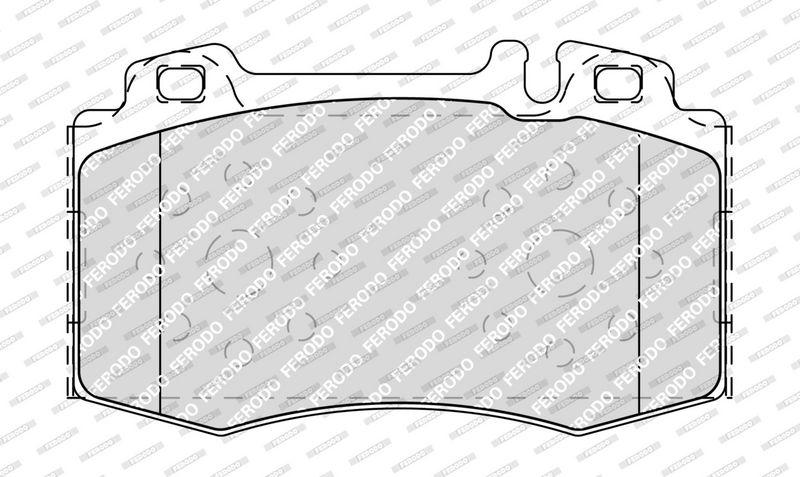 FERODO Plaquettes de frein à disque FDB1426