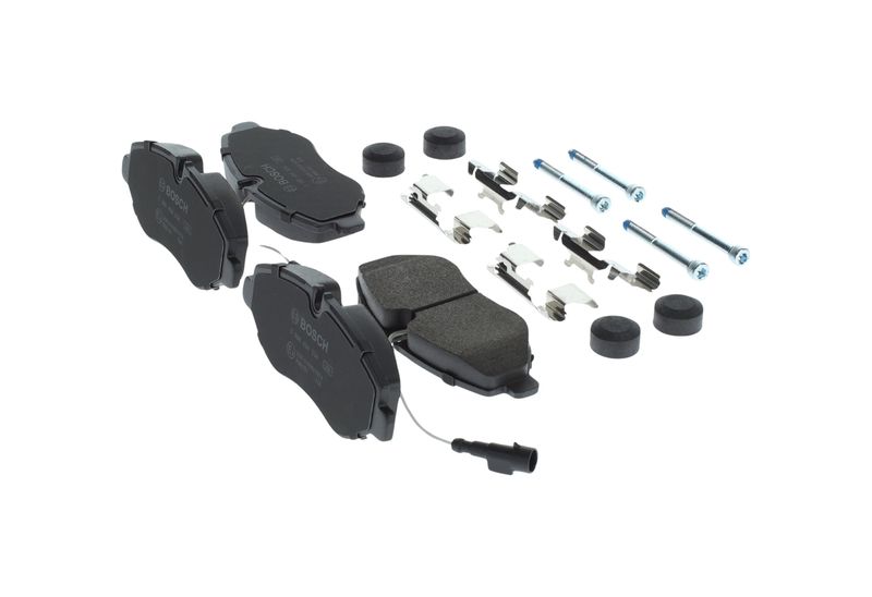 Piduriklotsi komplekt, ketaspidur, BOSCH 0 986 494 334