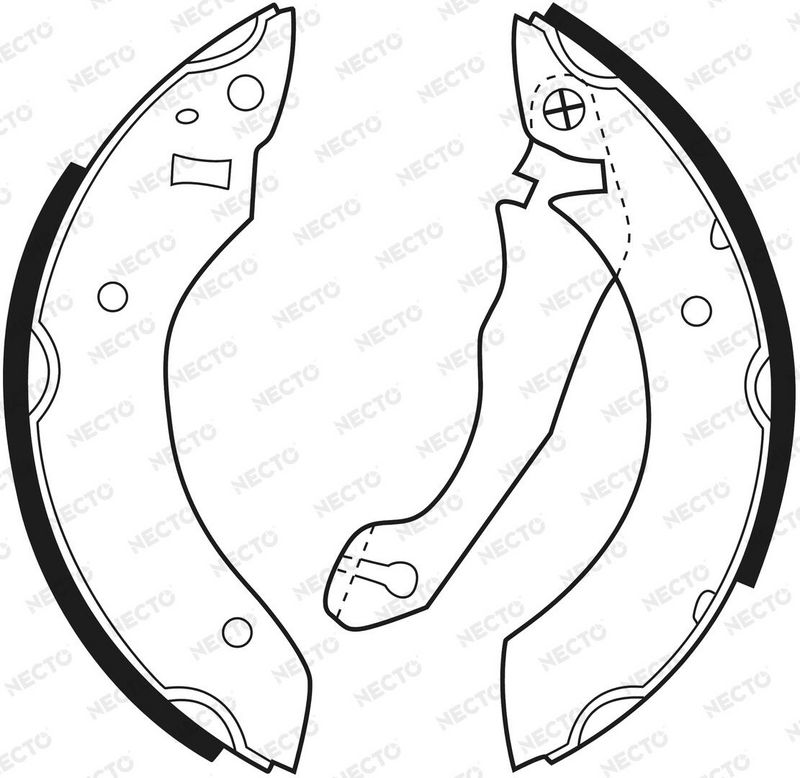 Juego de zapatas de frenos