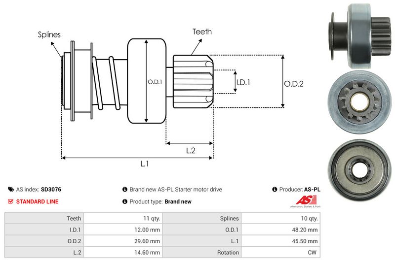 Vabajooks, starter, AS-PL SD3076