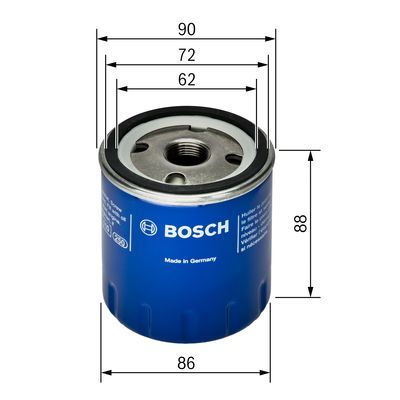 Оливний фільтр, Bosch 0451103189