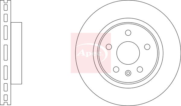 APEC Brake Disc DSK3428