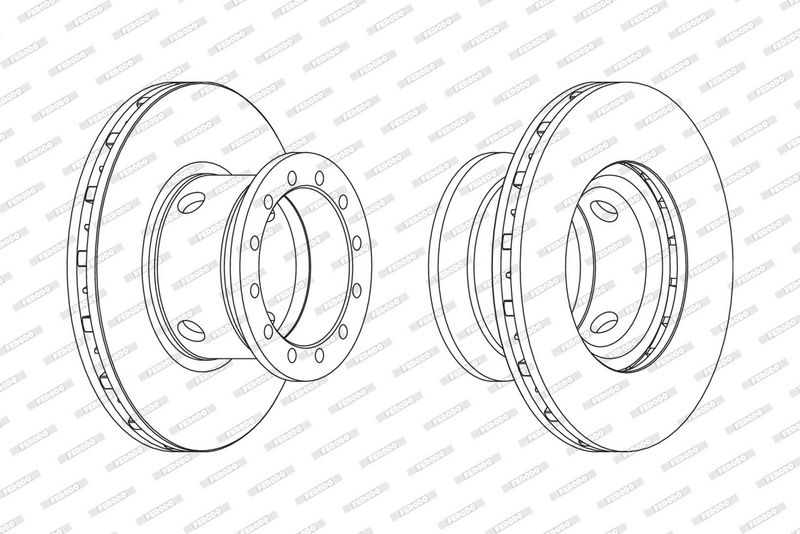 Brzdový kotouč FCR102A