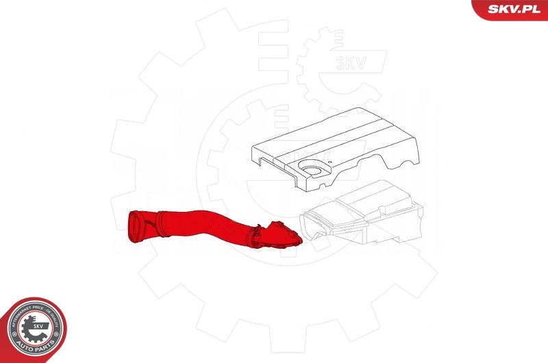 ESEN SKV 43SKV902 Intake Hose, air filter