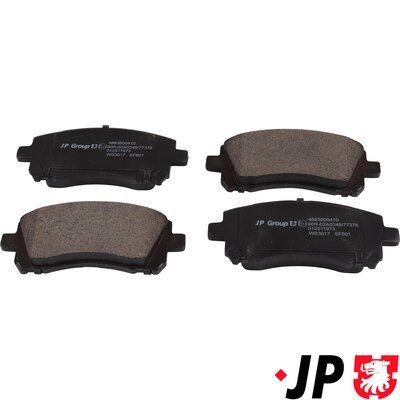 JP GROUP 4663600410 Brake Pad Set, disc brake