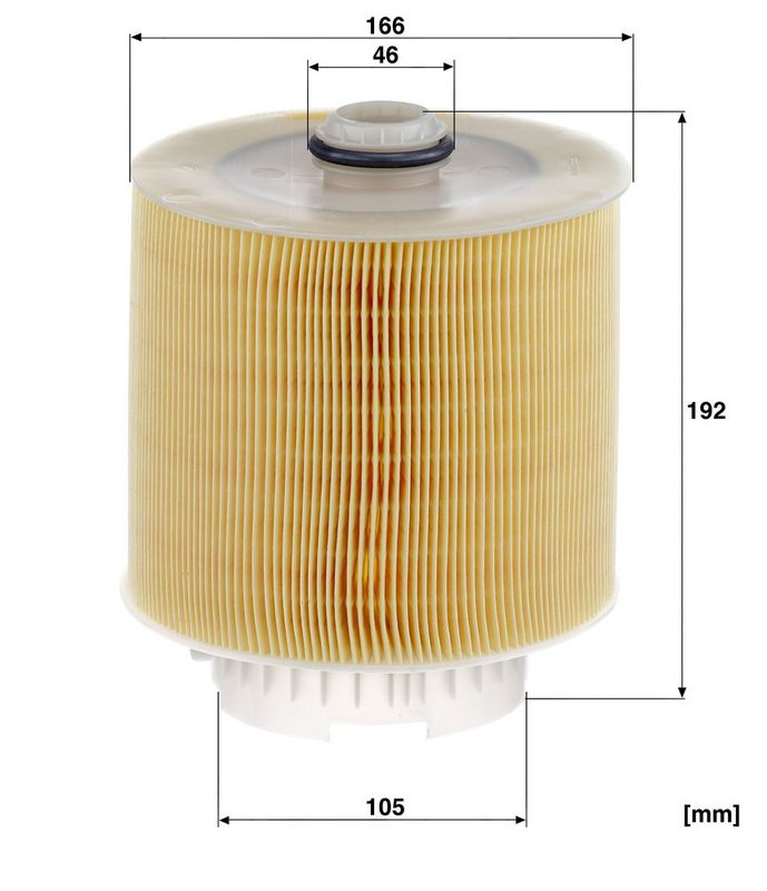 Õhufilter, MANN-FILTER C 17 137, 1 x