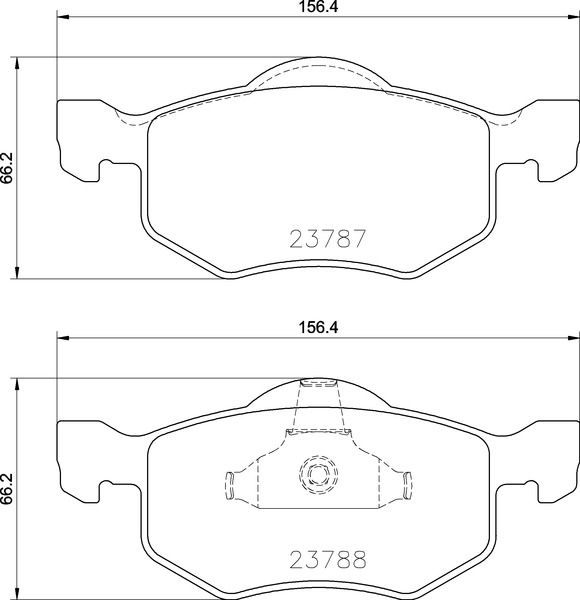 BREMBO P24219 Brake Pad Set, disc brake
