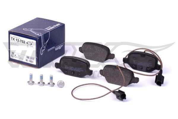 TOMEX Brakes TX 12-702 Stabdžių trinkelių rinkinys, diskinis stabdys