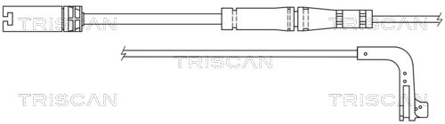 TRISCAN figyelmezető kontaktus, fékbetétkopás 8115 11034