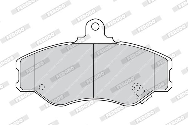 FERODO Plaquettes de frein à disque FVR1014