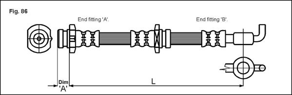 Furtun frana METZGER AUTOTEILE 4114757